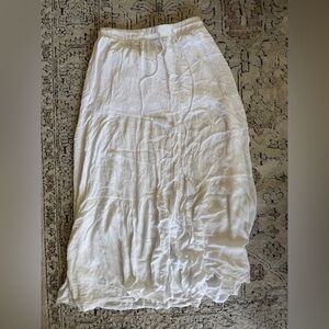 White Maxi Skirt